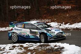 3, Teemu Suninen, Mikko Markkula, M-Sport Ford WRT, Ford Fiesta WRC.  21-24.01.2021. FIA World Rally Championship, Rd 1, Rally Monte Carlo, Monaco, Monte-Carlo.