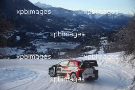 1, Sebastien Ogier, Julien Ingrassia, Toyota Gazoo Racing WRT, Toyota Yaris WRC.  21-24.01.2021. FIA World Rally Championship, Rd 1, Rally Monte Carlo, Monaco, Monte-Carlo.