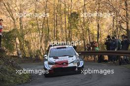 18, Takamoto Katsuta, Daniel Barritt, Toyota Gazoo Racing WRT, Toyota Yaris WRC.  19-21.11.2021. FIA World Rally Championship, Rd 12, Rally Monza, Italy