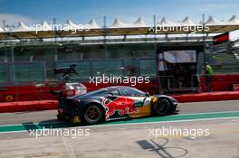 Felipe Fraga (BRA), Red Bull AlphaTauri AF Corse Ferrari 488 17.06.2022, DTM Round 3, Imola, Italy, Friday