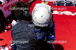 Race winner Ricardo Feller (SUI), Team ABT Sportsline Audi R8 19.06.2022, DTM Round 3, Imola, Italy, Sunday