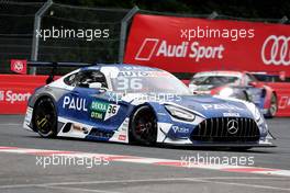 Arjun Maini (IND) (Mercedes-AMG Team HRT Mercedes-AMG)  01.07.2022, DTM Round 4, Norisring, Germany, Friday