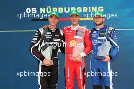 Kelvin van der Linde (RSA) (ABT Sportsline - Audi R8 LMS), Sheldon van der Linde (RSA), (Schubert Motorsport - BMW M4)  und Ricardo Feller (SUI) (Team ABT Sportsline - Audi R8)  27.08.2022, DTM Round 5, Nürburgring, Germany, Saturday