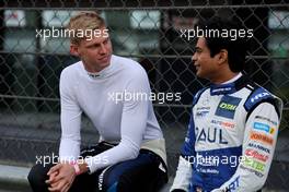 Leon Köhler (GER) (Walkenhorst Motorsport - BMW M4) und Arjun Maini (IND) (Mercedes-AMG Team HRT Mercedes-AMG)  25.09.2022, DTM Round 7, Red Bull Ring, Austria, Sunday
