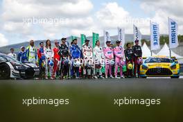 Drivers group photo 27.04.2022, DTM Test Portimao, Portugal, Wednesday