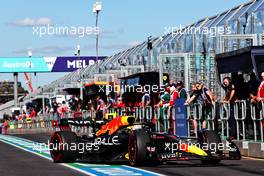 Max Verstappen (NLD) Red Bull Racing RB18. 08.04.2022. Formula 1 World Championship, Rd 3, Australian Grand Prix, Albert Park, Melbourne, Australia, Practice Day.