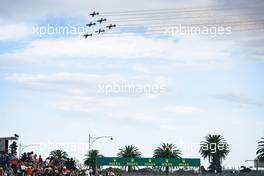 Circuit atmosphere - air display. 08.04.2022. Formula 1 World Championship, Rd 3, Australian Grand Prix, Albert Park, Melbourne, Australia, Practice Day.