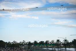 Circuit atmosphere - air display. 08.04.2022. Formula 1 World Championship, Rd 3, Australian Grand Prix, Albert Park, Melbourne, Australia, Practice Day.