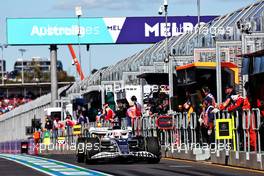 Pierre Gasly (FRA) AlphaTauri AT03. 08.04.2022. Formula 1 World Championship, Rd 3, Australian Grand Prix, Albert Park, Melbourne, Australia, Practice Day.