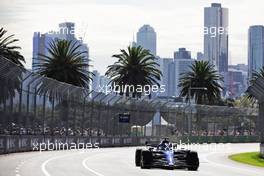Alexander Albon (THA) Williams Racing FW44. 08.04.2022. Formula 1 World Championship, Rd 3, Australian Grand Prix, Albert Park, Melbourne, Australia, Practice Day.