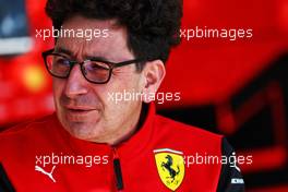 Mattia Binotto (ITA) Ferrari Team Principal. 08.04.2022. Formula 1 World Championship, Rd 3, Australian Grand Prix, Albert Park, Melbourne, Australia, Practice Day.