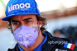 Fernando Alonso (ESP) Alpine F1 Team. 08.04.2022. Formula 1 World Championship, Rd 3, Australian Grand Prix, Albert Park, Melbourne, Australia, Practice Day.