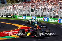 Sergio Perez (MEX) Red Bull Racing RB18. 10.04.2022. Formula 1 World Championship, Rd 3, Australian Grand Prix, Albert Park, Melbourne, Australia, Race Day.