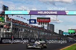Pierre Gasly (FRA) AlphaTauri AT03. 10.04.2022. Formula 1 World Championship, Rd 3, Australian Grand Prix, Albert Park, Melbourne, Australia, Race Day.
