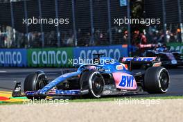 Fernando Alonso (ESP) Alpine F1 Team A522. 10.04.2022. Formula 1 World Championship, Rd 3, Australian Grand Prix, Albert Park, Melbourne, Australia, Race Day.