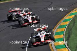 Mick Schumacher (GER) Haas VF-22. 10.04.2022. Formula 1 World Championship, Rd 3, Australian Grand Prix, Albert Park, Melbourne, Australia, Race Day.