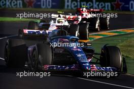 Fernando Alonso (ESP), Alpine F1 Team  10.04.2022. Formula 1 World Championship, Rd 3, Australian Grand Prix, Albert Park, Melbourne, Australia, Race Day.