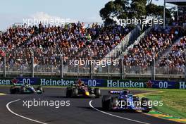 Fernando Alonso (ESP) Alpine F1 Team A522. 10.04.2022. Formula 1 World Championship, Rd 3, Australian Grand Prix, Albert Park, Melbourne, Australia, Race Day.
