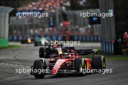 Charles Leclerc (MON) Ferrari F1-75. 10.04.2022. Formula 1 World Championship, Rd 3, Australian Grand Prix, Albert Park, Melbourne, Australia, Race Day.