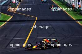Max Verstappen (NLD) Red Bull Racing RB18. 10.04.2022. Formula 1 World Championship, Rd 3, Australian Grand Prix, Albert Park, Melbourne, Australia, Race Day.