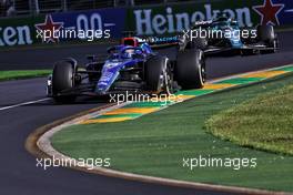 Alexander Albon (THA) Williams Racing FW44. 10.04.2022. Formula 1 World Championship, Rd 3, Australian Grand Prix, Albert Park, Melbourne, Australia, Race Day.