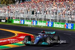 George Russell (GBR) Mercedes AMG F1 W13. 10.04.2022. Formula 1 World Championship, Rd 3, Australian Grand Prix, Albert Park, Melbourne, Australia, Race Day.