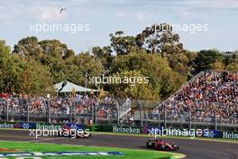 Charles Leclerc (MON) Ferrari F1-75. 10.04.2022. Formula 1 World Championship, Rd 3, Australian Grand Prix, Albert Park, Melbourne, Australia, Race Day.