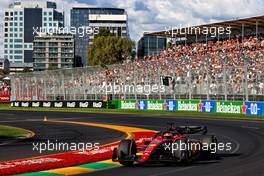Carlos Sainz Jr (ESP) Ferrari F1-75. 10.04.2022. Formula 1 World Championship, Rd 3, Australian Grand Prix, Albert Park, Melbourne, Australia, Race Day.