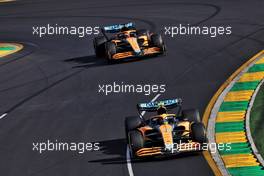 Lando Norris (GBR) McLaren MCL36. 10.04.2022. Formula 1 World Championship, Rd 3, Australian Grand Prix, Albert Park, Melbourne, Australia, Race Day.
