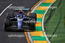 Nicholas Latifi (CDN) Williams Racing FW44. 09.04.2022. Formula 1 World Championship, Rd 3, Australian Grand Prix, Albert Park, Melbourne, Australia, Qualifying Day.