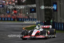 Mick Schumacher (GER) Haas VF-22. 09.04.2022. Formula 1 World Championship, Rd 3, Australian Grand Prix, Albert Park, Melbourne, Australia, Qualifying Day.