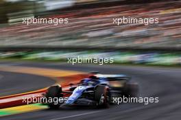 Alexander Albon (THA) Williams Racing FW44. 09.04.2022. Formula 1 World Championship, Rd 3, Australian Grand Prix, Albert Park, Melbourne, Australia, Qualifying Day.