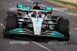George Russell (GBR), Mercedes AMG F1  09.04.2022. Formula 1 World Championship, Rd 3, Australian Grand Prix, Albert Park, Melbourne, Australia, Qualifying Day.