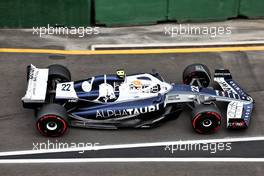Yuki Tsunoda (JPN) AlphaTauri AT03. 09.04.2022. Formula 1 World Championship, Rd 3, Australian Grand Prix, Albert Park, Melbourne, Australia, Qualifying Day.