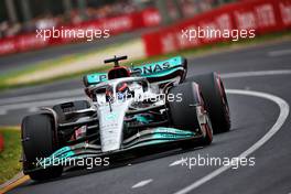 George Russell (GBR) Mercedes AMG F1 W13. 09.04.2022. Formula 1 World Championship, Rd 3, Australian Grand Prix, Albert Park, Melbourne, Australia, Qualifying Day.