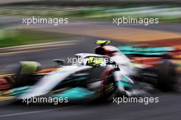 Lewis Hamilton (GBR) Mercedes AMG F1 W13. 09.04.2022. Formula 1 World Championship, Rd 3, Australian Grand Prix, Albert Park, Melbourne, Australia, Qualifying Day.