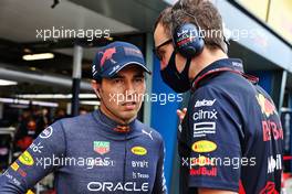 Sergio Perez (MEX) Red Bull Racing. 09.04.2022. Formula 1 World Championship, Rd 3, Australian Grand Prix, Albert Park, Melbourne, Australia, Qualifying Day.