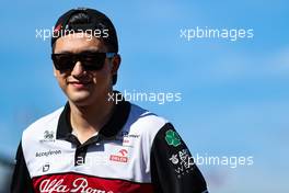 Guanyu Zhou (CHI), Alfa Romeo Racing  10.04.2022. Formula 1 World Championship, Rd 3, Australian Grand Prix, Albert Park, Melbourne, Australia, Race Day.
