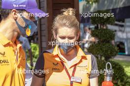 Sophie Ogg (GBR) McLaren Communications Director. 10.04.2022. Formula 1 World Championship, Rd 3, Australian Grand Prix, Albert Park, Melbourne, Australia, Race Day.