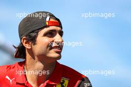 Carlos Sainz Jr (ESP), Scuderia Ferrari  10.04.2022. Formula 1 World Championship, Rd 3, Australian Grand Prix, Albert Park, Melbourne, Australia, Race Day.