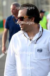 Enrique Bernoldi (BRA) FIA Steward. 06.04.2022. Formula 1 World Championship, Rd 3, Australian Grand Prix, Albert Park, Melbourne, Australia, Preparation Day.