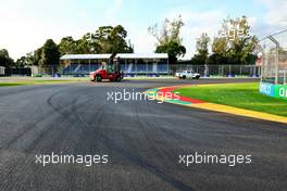 Circuit atmosphere - revised turn 3. 06.04.2022. Formula 1 World Championship, Rd 3, Australian Grand Prix, Albert Park, Melbourne, Australia, Preparation Day.