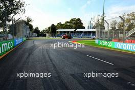 Circuit atmosphere - revised turn 3. 06.04.2022. Formula 1 World Championship, Rd 3, Australian Grand Prix, Albert Park, Melbourne, Australia, Preparation Day.