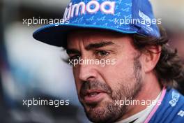 Fernando Alonso (ESP), Alpine F1 Team  07.04.2022. Formula 1 World Championship, Rd 3, Australian Grand Prix, Albert Park, Melbourne, Australia, Preparation Day.