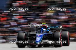 Nicholas Latifi (CDN) Williams Racing FW44. 08.07.2022. Formula 1 World Championship, Rd 11, Austrian Grand Prix, Spielberg, Austria, Qualifying Day.
