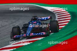 Fernando Alonso (ESP), Alpine F1 Team  08.07.2022. Formula 1 World Championship, Rd 11, Austrian Grand Prix, Spielberg, Austria, Qualifying Day.