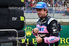 Fernando Alonso (ESP) Alpine F1 Team. 10.07.2022. Formula 1 World Championship, Rd 11, Austrian Grand Prix, Spielberg, Austria, Race Day.