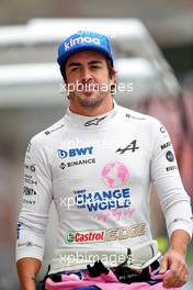 Fernando Alonso (ESP) Alpine F1 Team. 10.07.2022. Formula 1 World Championship, Rd 11, Austrian Grand Prix, Spielberg, Austria, Race Day.