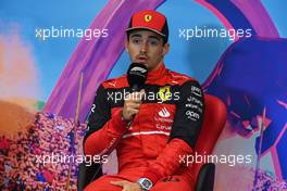 Charles Leclerc (MON) Ferrari in the post race FIA Press Conference. 10.07.2022. Formula 1 World Championship, Rd 11, Austrian Grand Prix, Spielberg, Austria, Race Day.