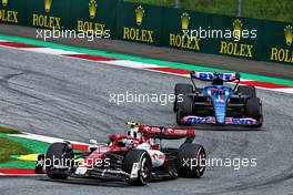 Guanyu Zhou (CHN) Alfa Romeo F1 Team C42. 10.07.2022. Formula 1 World Championship, Rd 11, Austrian Grand Prix, Spielberg, Austria, Race Day.